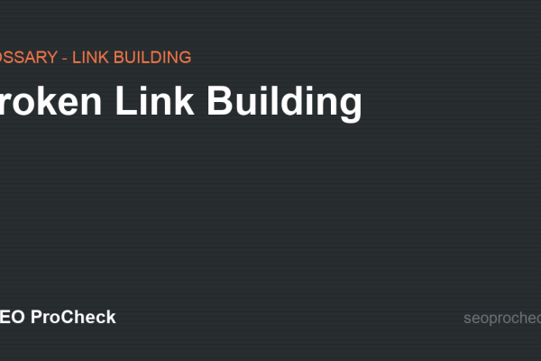 Broken Link Building