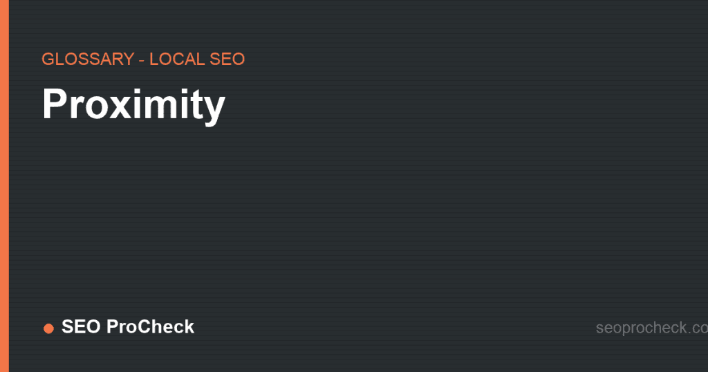 Proximity 2 Proximity