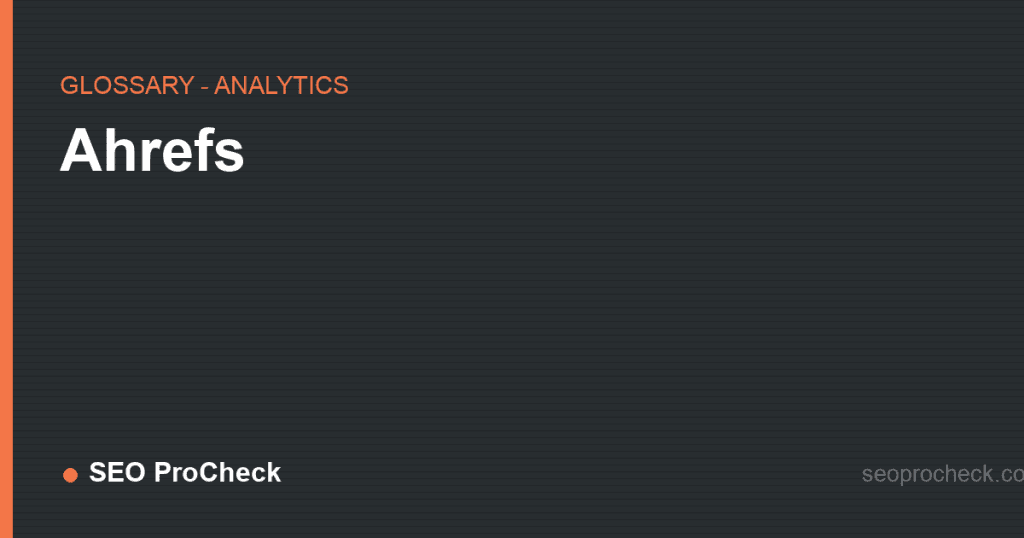Ahrefs 2 Ahrefs