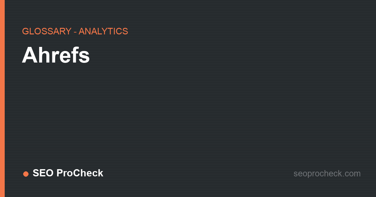 Ahrefs