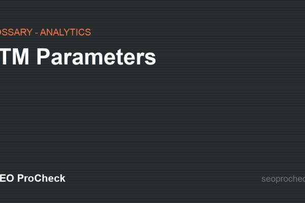 UTM Parameters