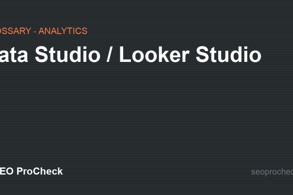 Data Studio / Looker Studio