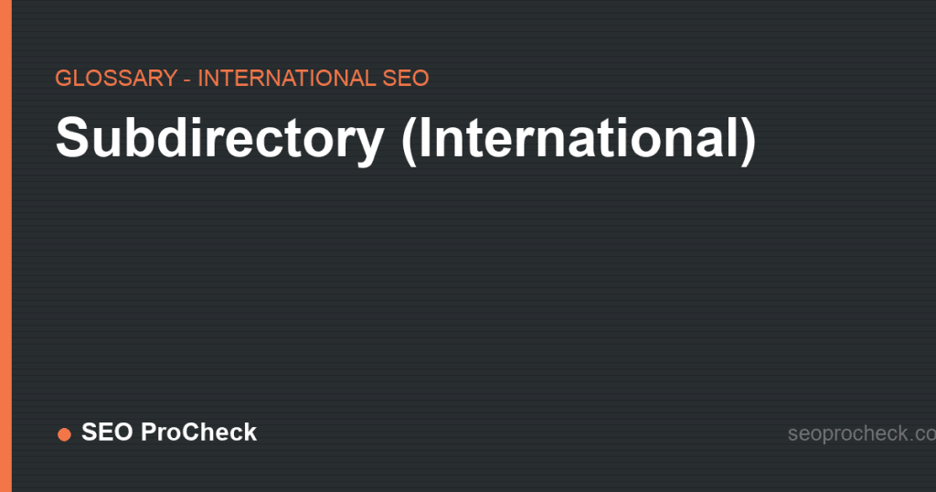 Subdirectory (international) 2 Subdirectory (international)