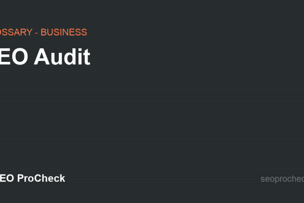 SEO Audit