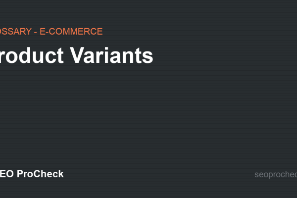 Product Variants