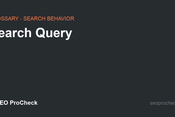 Search Query