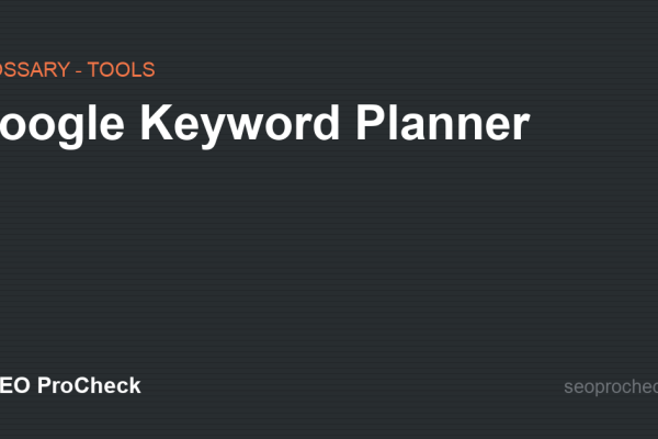 Google Keyword Planner