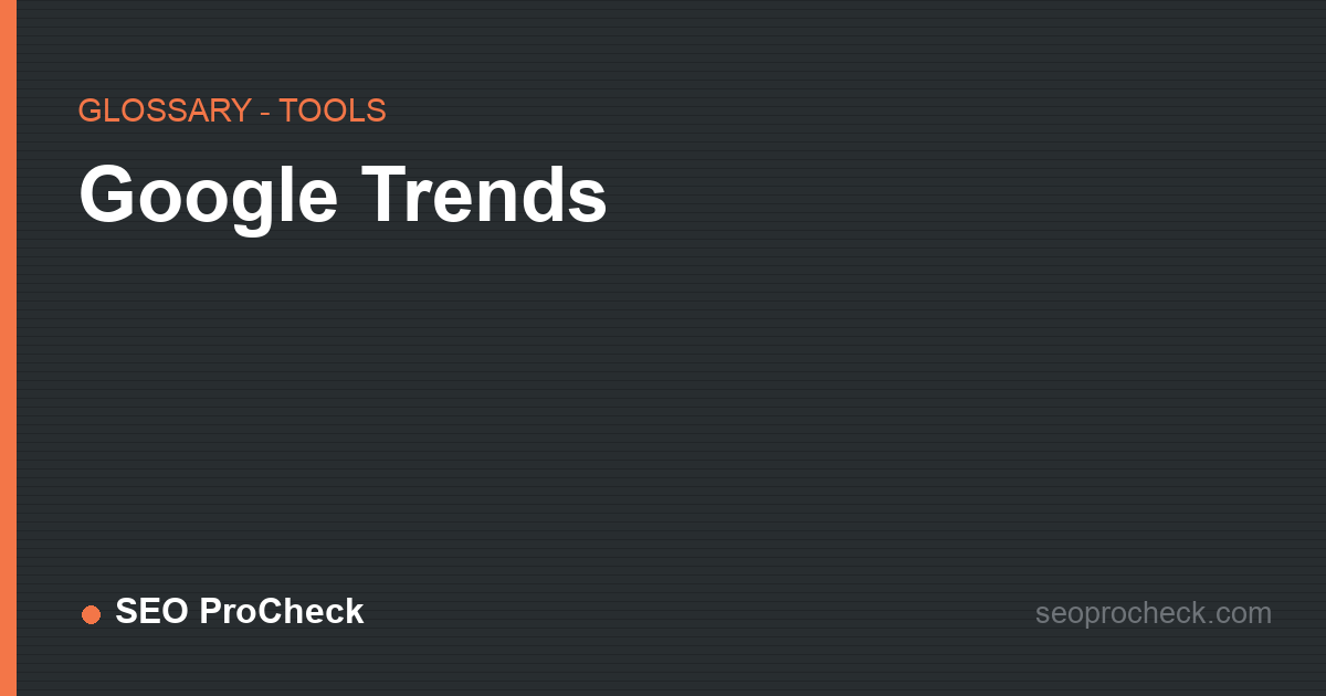 Google trends