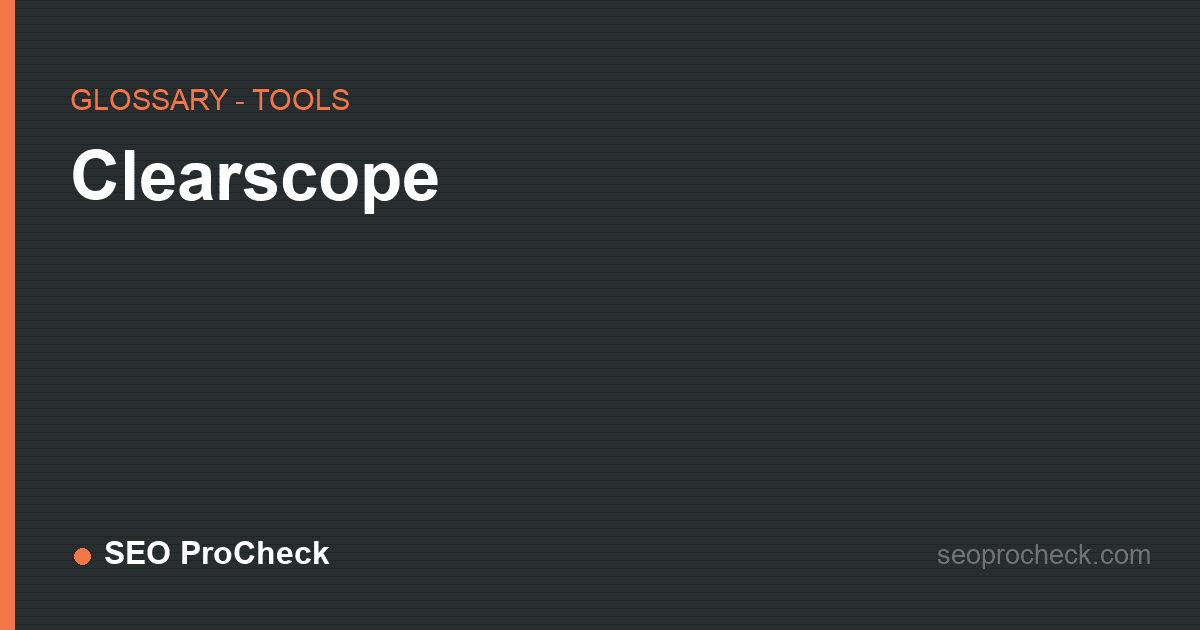 Clearscope