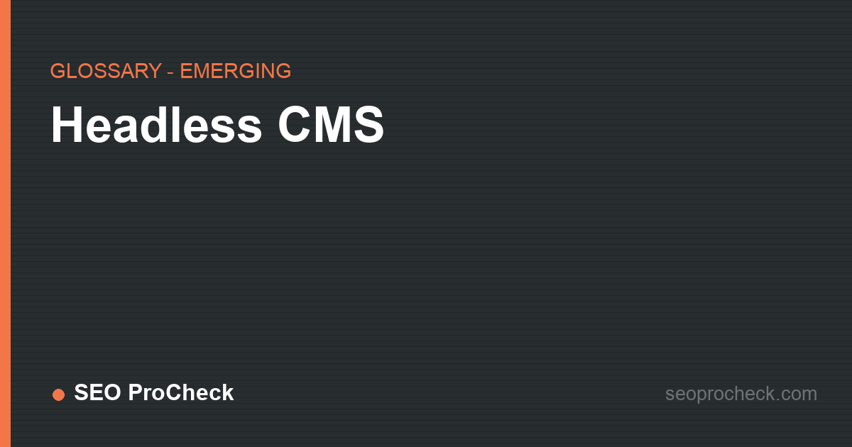 Headless cms