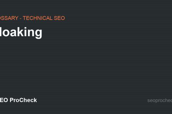 Cloaking
