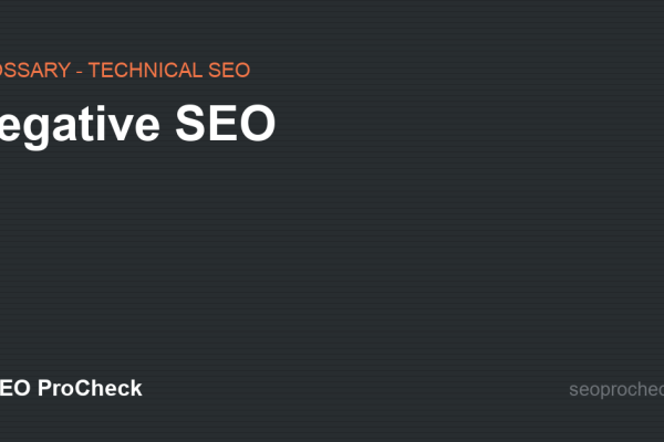 Negative SEO