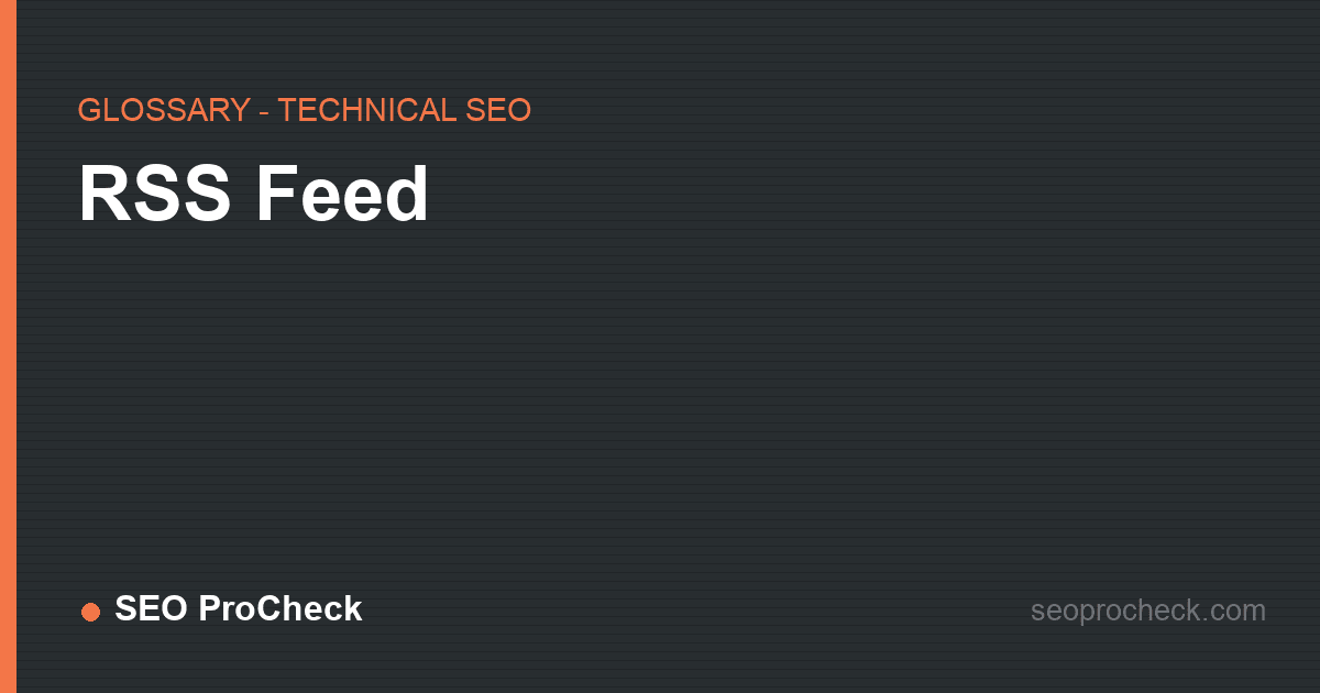 Rss feed