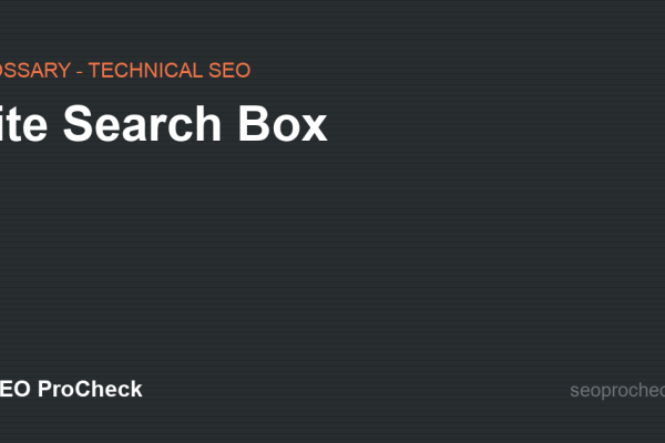 Site Search Box