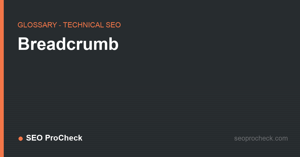 Breadcrumb