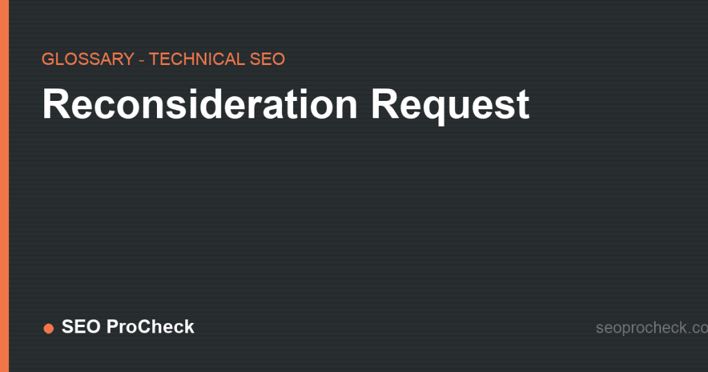Reconsideration request 2 Reconsideration request