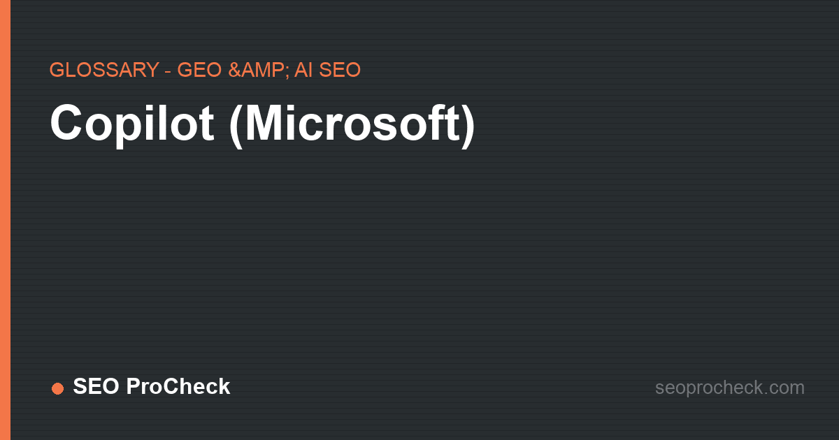Copilot (microsoft)