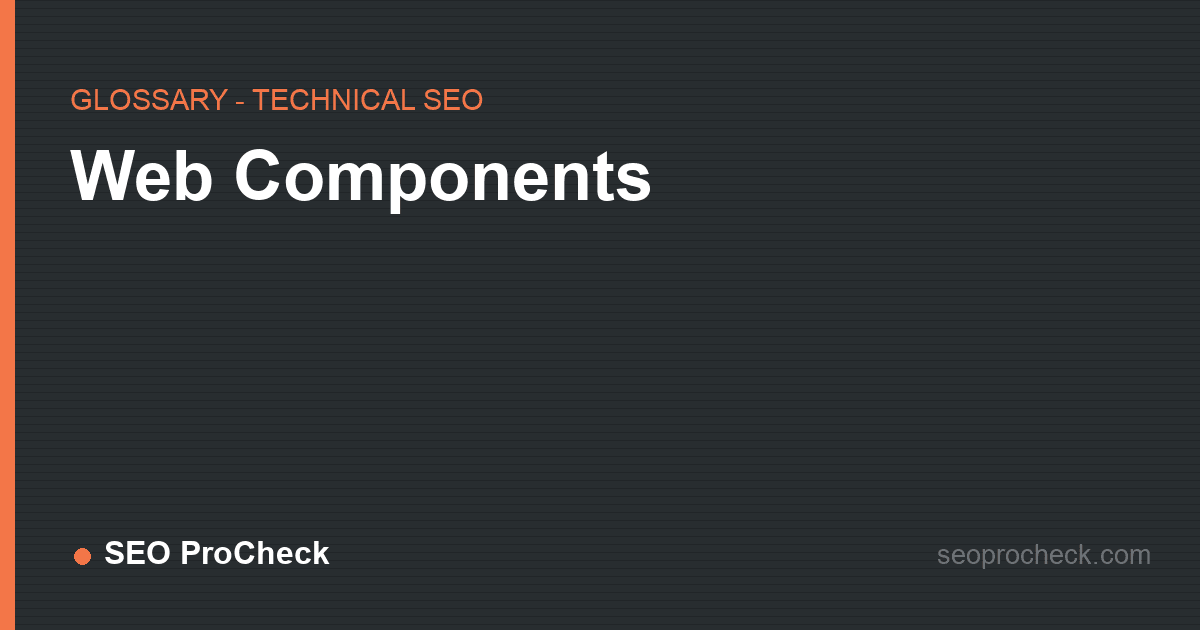 Web components