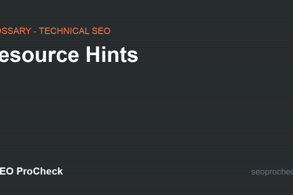 Resource Hints