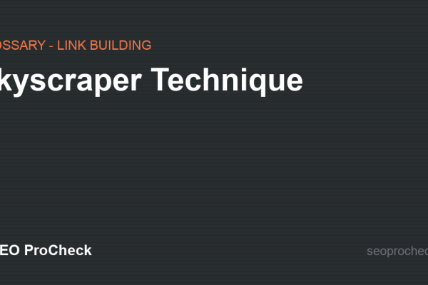 Skyscraper Technique