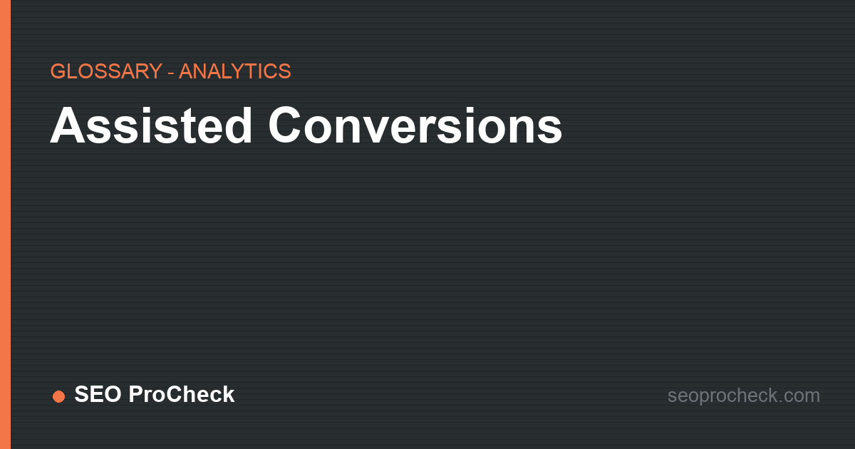 Assisted conversions