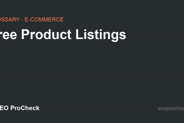 Free Product Listings