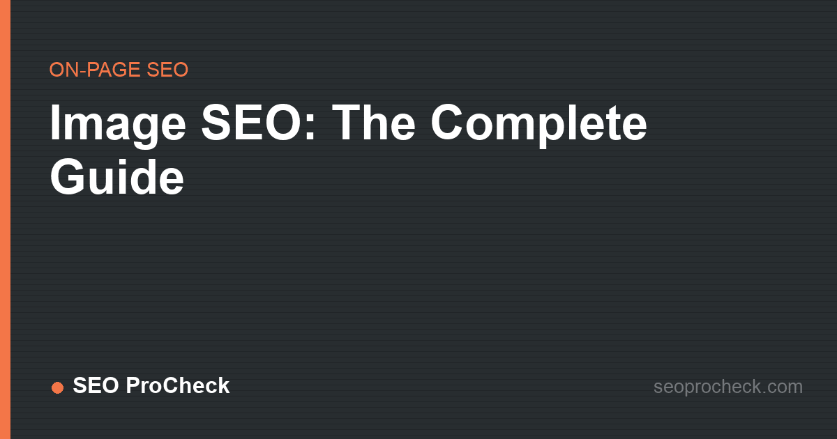 Image seo: the complete guide