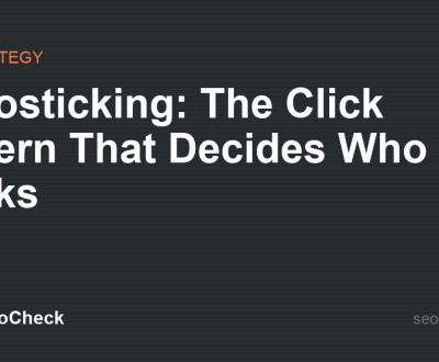 Pogosticking: The Click Pattern That Quietly Decides Who Ranks